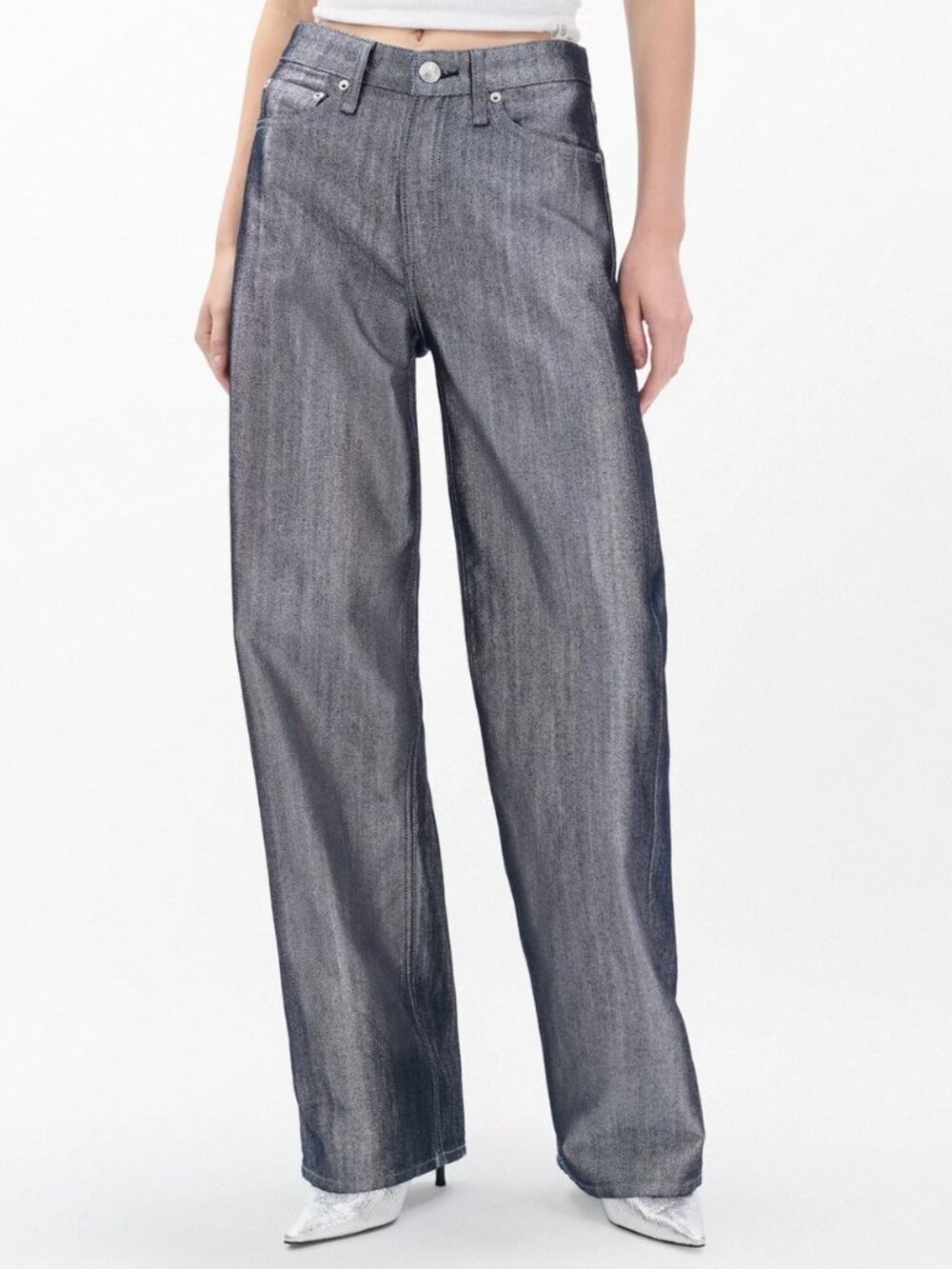 Rag & Bone Logan Wide-Leg Jeans Size 28 NWT
